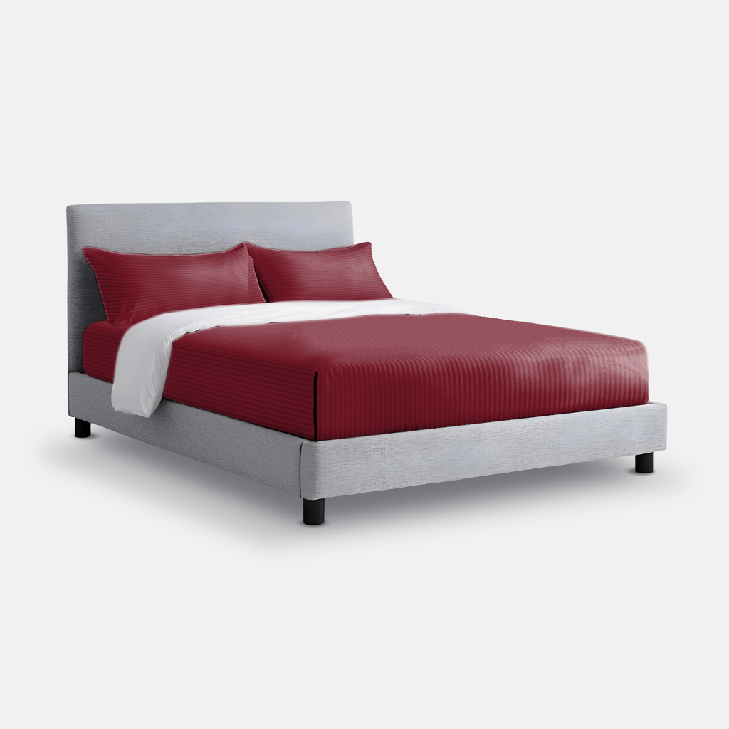 Burgundy Martin Corner Sheet Set