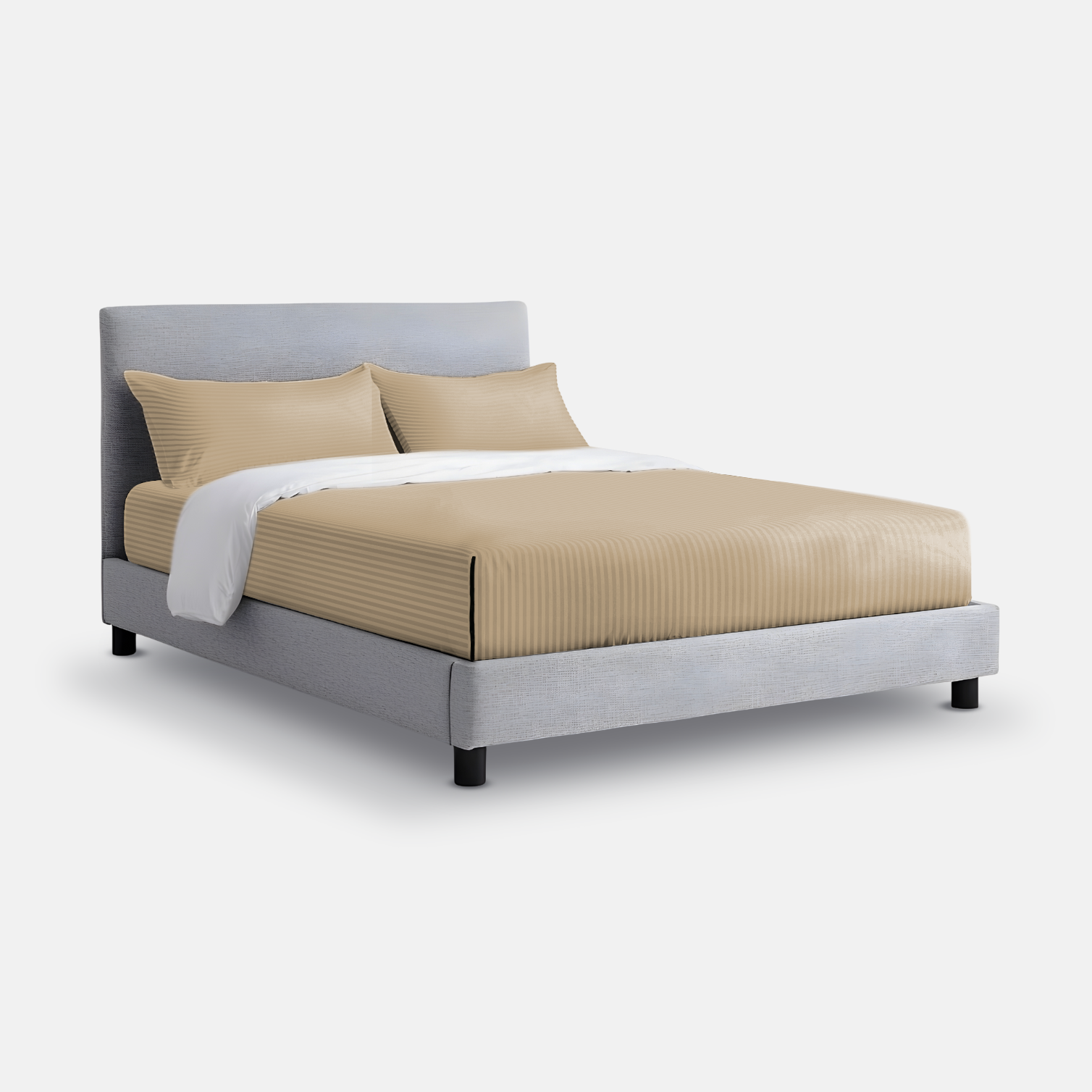 Tan Martin Corner Sheet Set