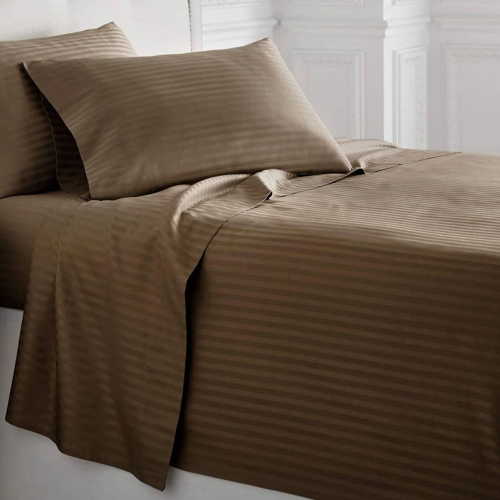 Mocha Martin Corner Sheet Set