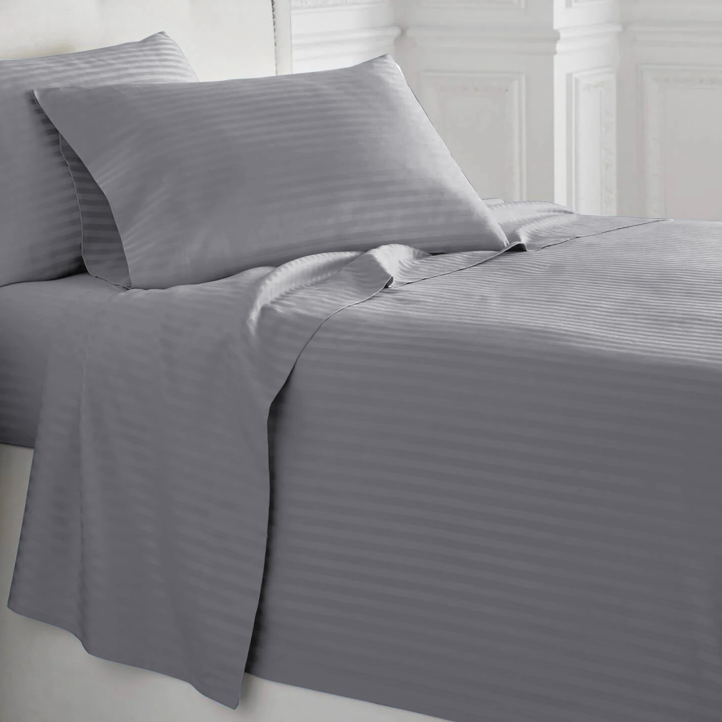 Gray Martin Corner Sheet Set