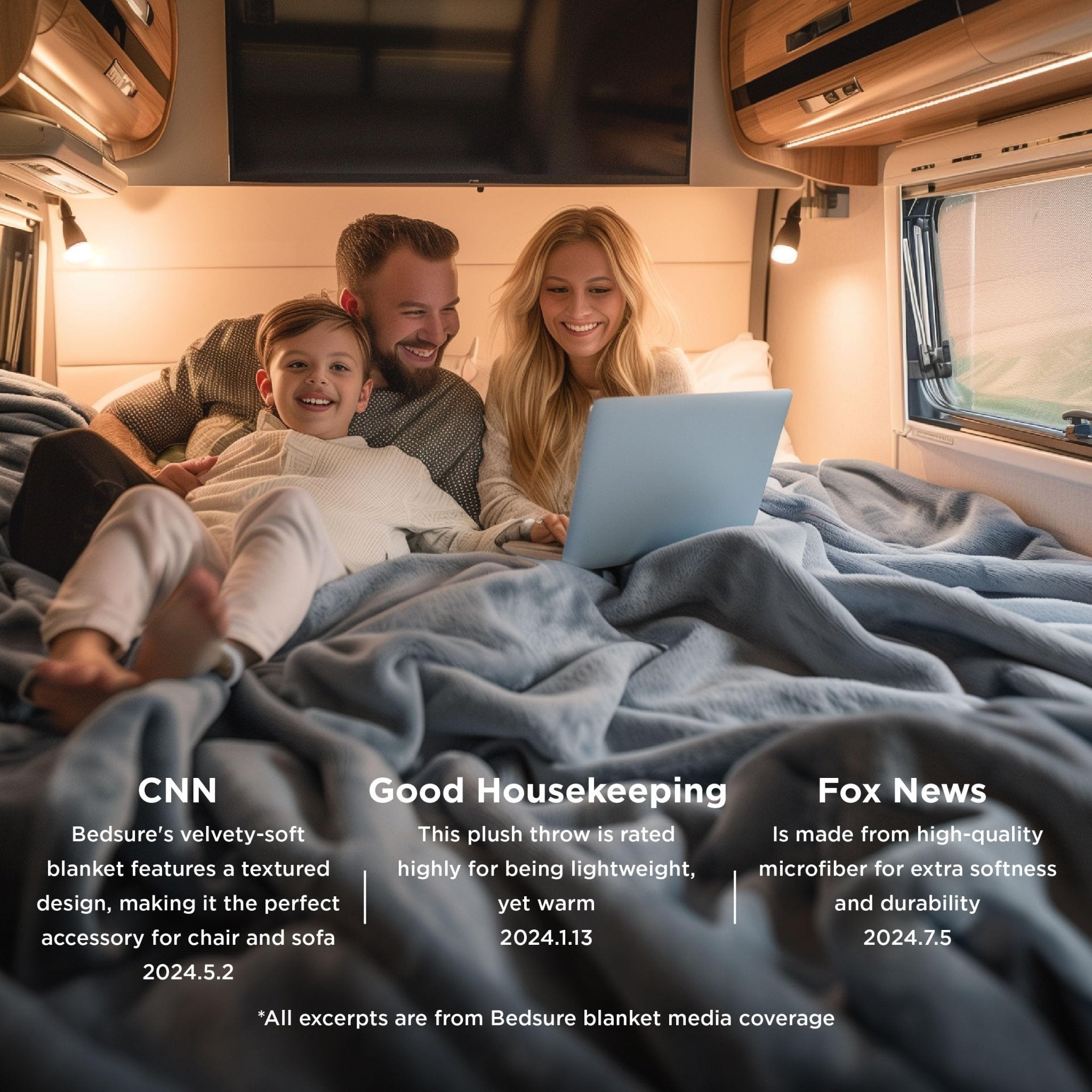 Bedsure GentleSoft Fleece Bed Blankets Queen Size Grey - Soft Warm Winter Blanket Lightweight Cozy Luxury Microfiber, Room Home Decor Christmas Decorations Gifts for Women and Men, 90x90 inches - Martin Corner Bedding