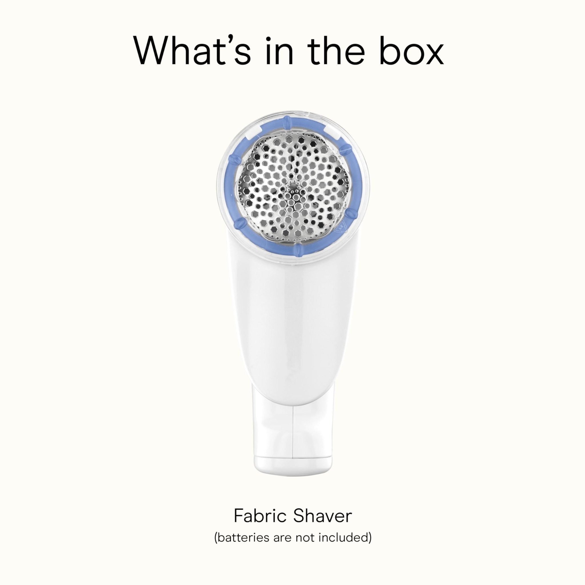 Conair Fabric Shaver and Lint Remover, Battery - Operated Portable Clothes Shaver with 3 Settings, Fuzz Remover for Sweaters, Clothing and Furniture, Large 2 - Inch Shaving Head, White - Martin Corner Bedding