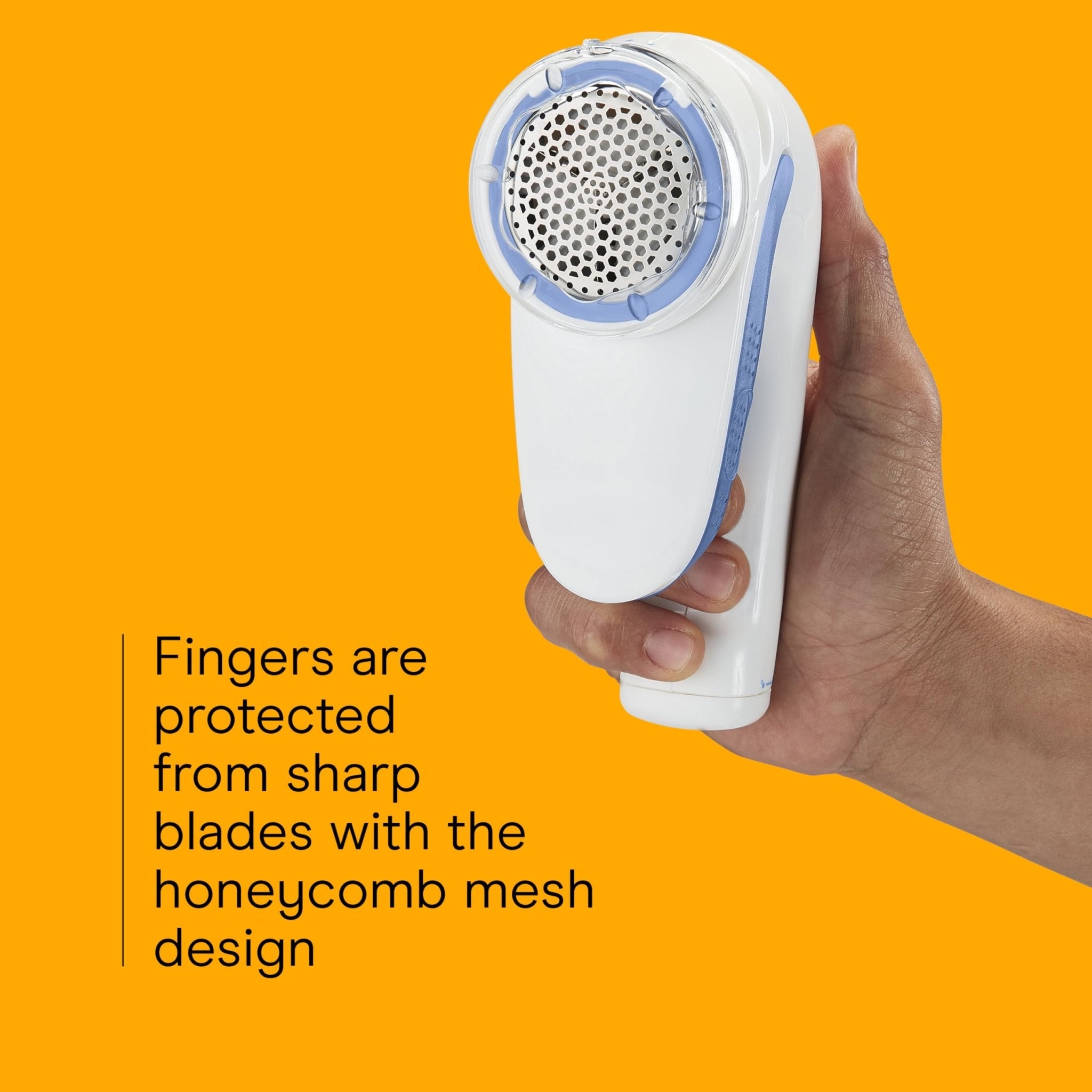 Conair Fabric Shaver and Lint Remover, Battery - Operated Portable Clothes Shaver with 3 Settings, Fuzz Remover for Sweaters, Clothing and Furniture, Large 2 - Inch Shaving Head, White - Martin Corner Bedding