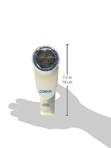 Conair Fabric Shaver and Lint Remover, Battery - Operated Portable Clothes Shaver with 3 Settings, Fuzz Remover for Sweaters, Clothing and Furniture, Large 2 - Inch Shaving Head, White - Martin Corner Bedding