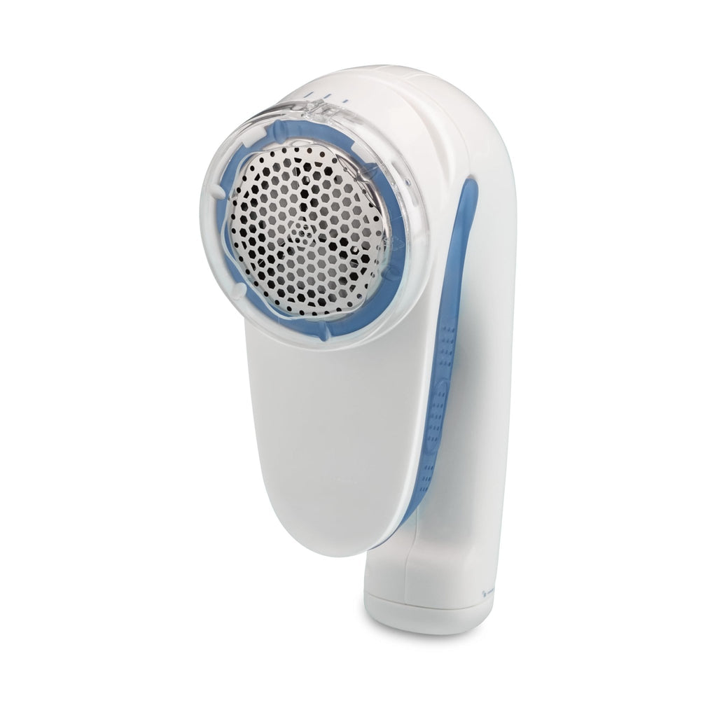 Conair Fabric Shaver and Lint Remover, Battery - Operated Portable Clothes Shaver with 3 Settings, Fuzz Remover for Sweaters, Clothing and Furniture, Large 2 - Inch Shaving Head, White - Martin Corner Bedding
