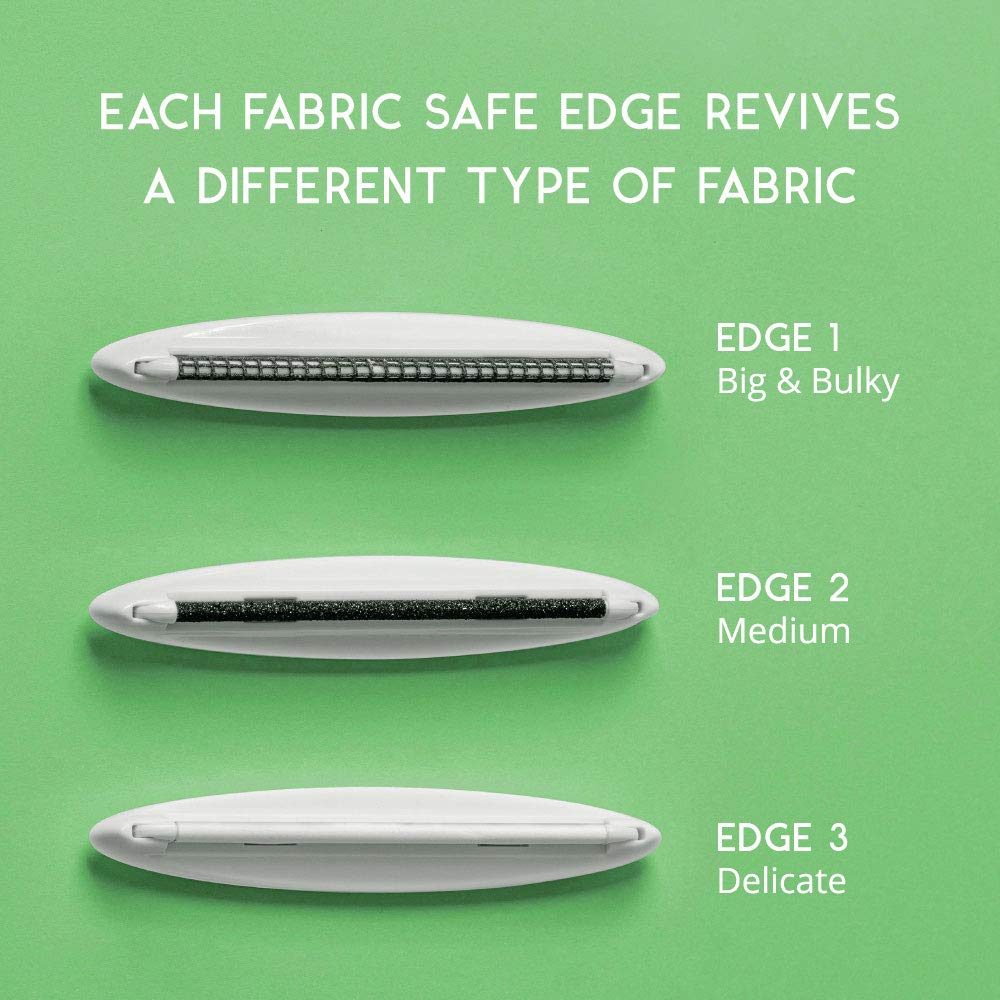 GLEENER Fabric Shaver & Lint Remover |Battery - Free 4 - in - 1 Depiller with 3 Fabric - Safe Edges for Clothes & Upholstery (I Dream of Greenie) - Martin Corner Bedding