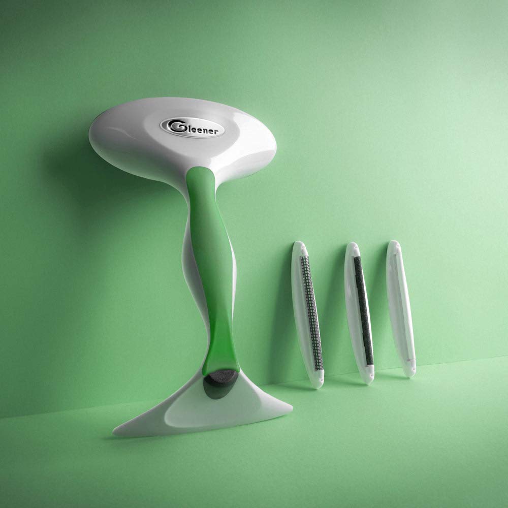 GLEENER Fabric Shaver & Lint Remover |Battery - Free 4 - in - 1 Depiller with 3 Fabric - Safe Edges for Clothes & Upholstery (I Dream of Greenie) - Martin Corner Bedding