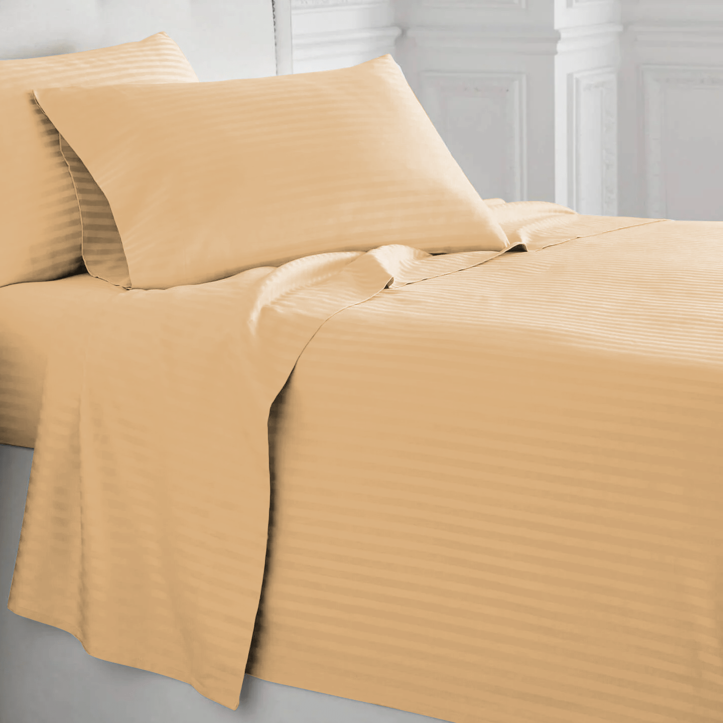 Gold Martin Corner Sheet Set - Martin Corner Bedding