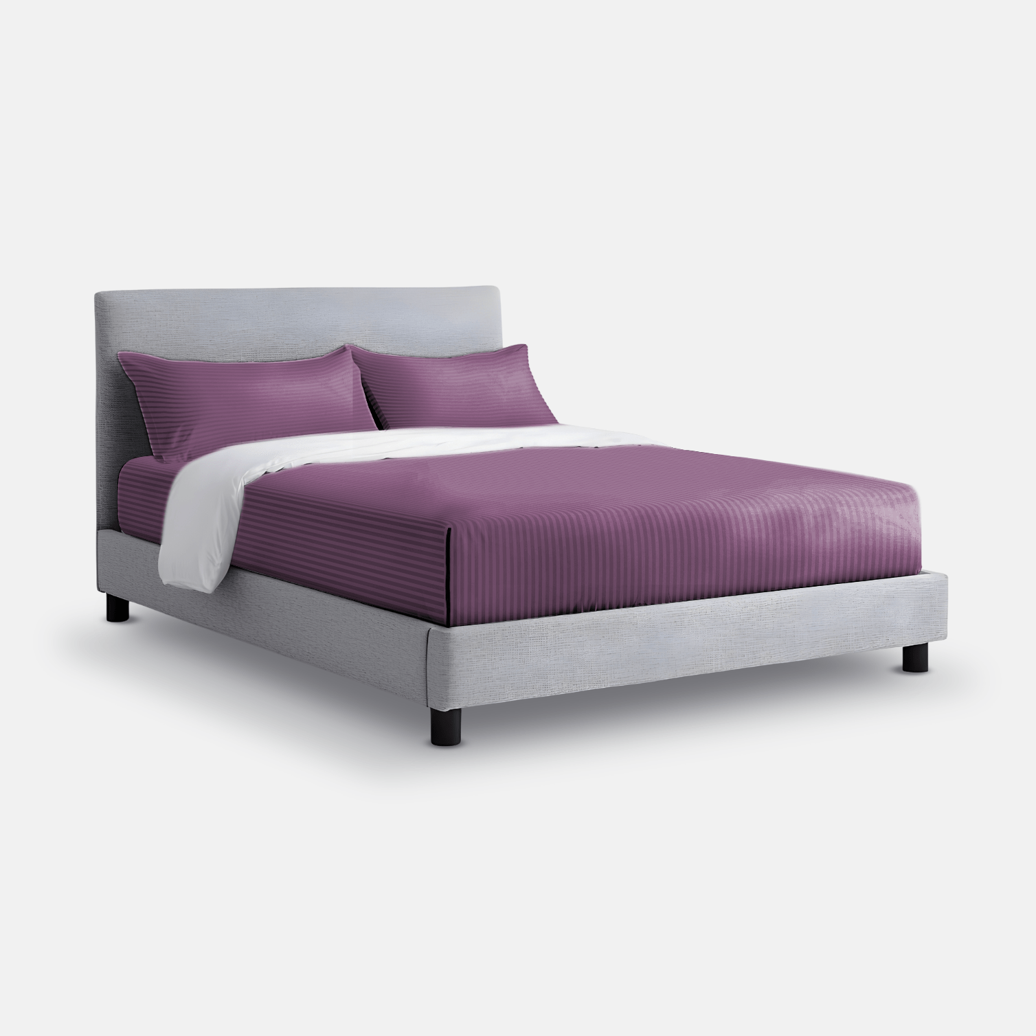 Plum Martin Corner Sheet Set - Martin Corner Bedding