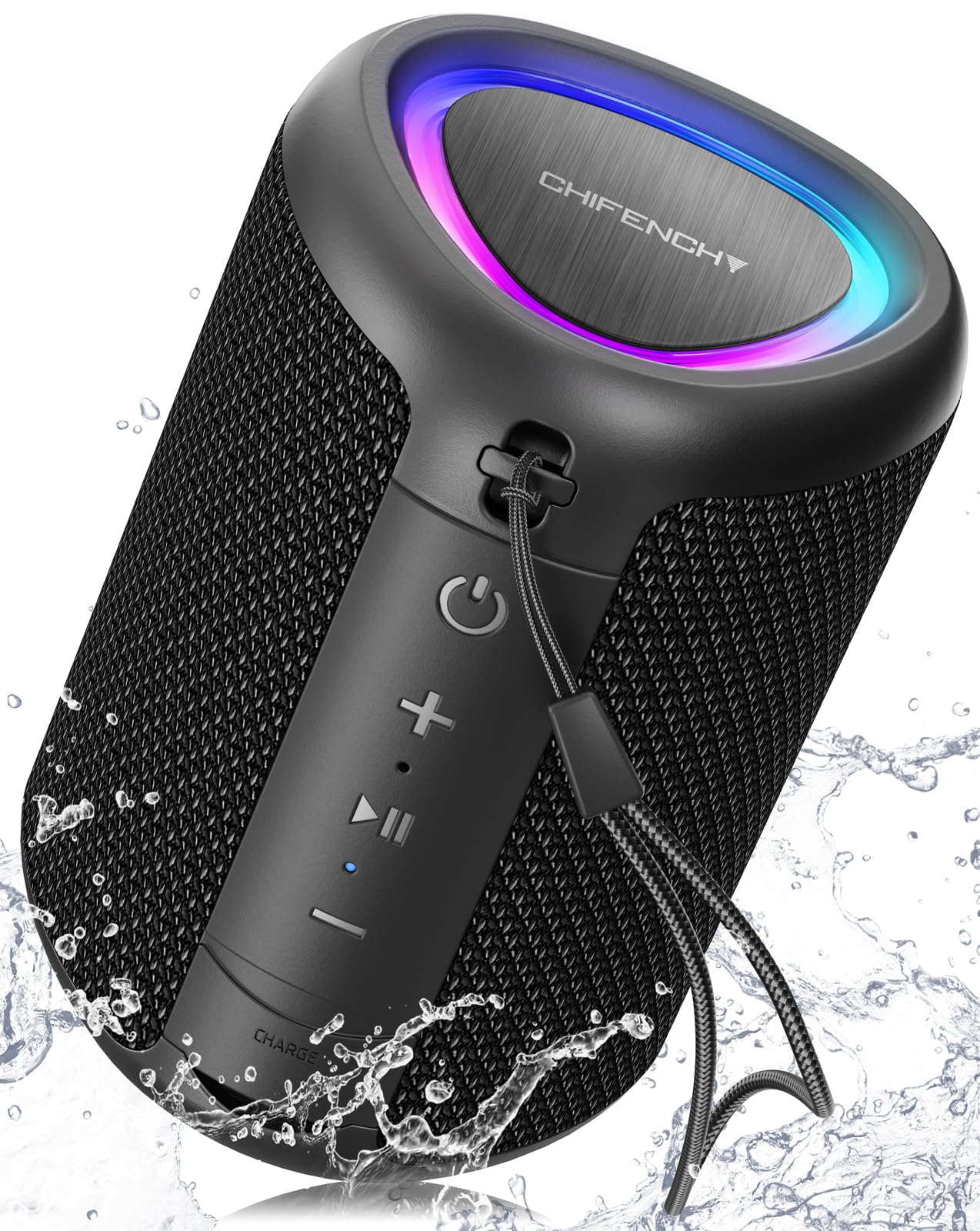 Portable Bluetooth Speaker Valentines Gifts For Him: Powerful Crystal Clear Sound/Romantic Light/IPX5 Waterproof/All Day Playtime/BT 5.3/TWS Paring,Small Wireless Speaker for Outdoor|Travel|Date Night - Martin Corner Bedding