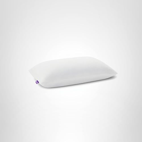 Purple Harmony Pillow - Standard Tall, Greatest Pillow Ever Invented, 360º Hex Grid & Talalay Latex Core - No Pressure Support, Stays Cool, Luxurious Comfort - Martin Corner Bedding