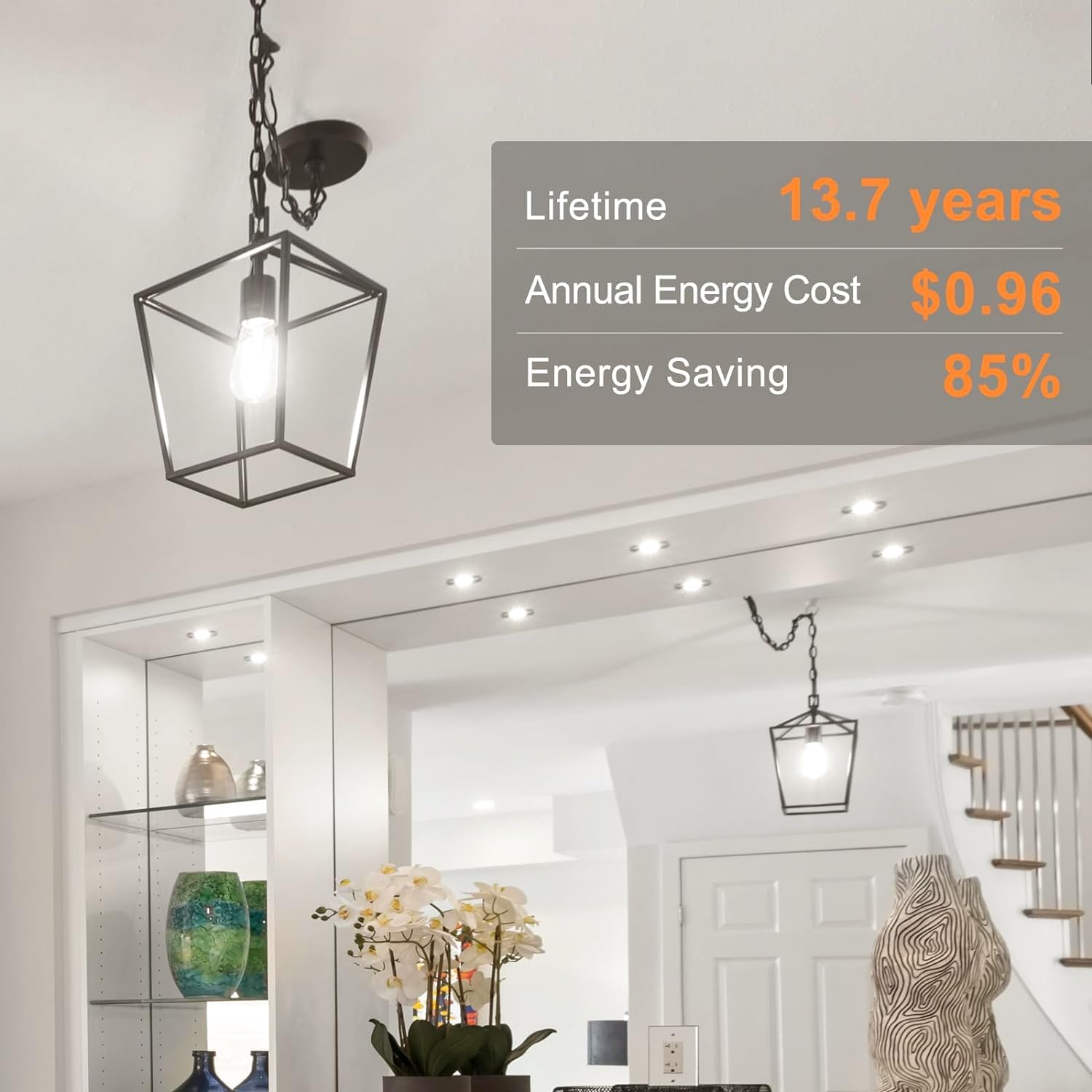 TJOY 10 Pack E26 Base Vintage LED Edison Light Bulbs, 60W Equivalent Dimmable, 4000K Natural White, 8W ST58 LED Filament Bulbs, 800Lumens, CRI80+, Antique Glass Style for Home, Bedroom, Farmhouse - Martin Corner Bedding