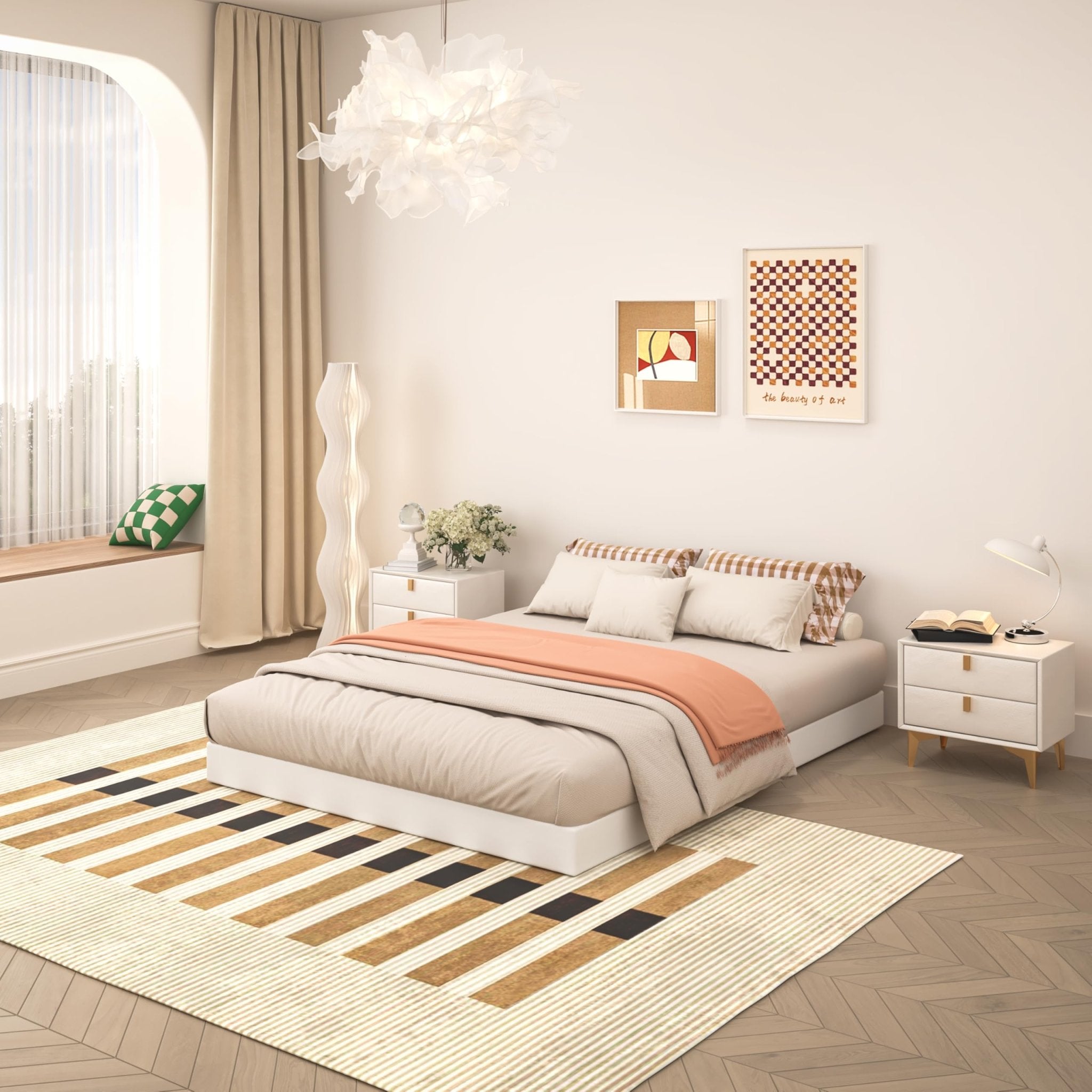 TROZULER 5 Inch Box Spring for Queen Bed, Heavy Duty Metal Mattress Foundation, 3000 lbs Capacity, Low Profile, Noise - Free, Easy Assembly with Fabric Cover - Martin Corner Bedding