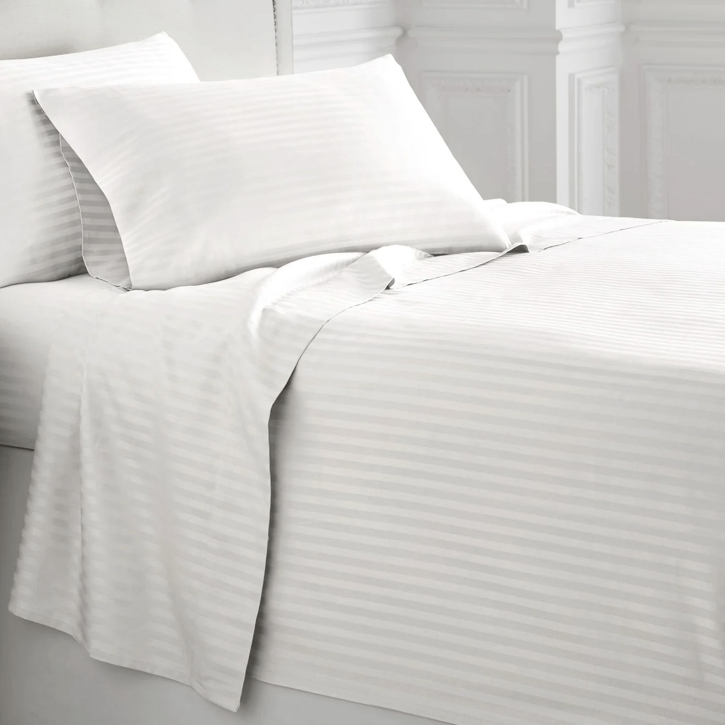 White Martin Corner Sheet Set - Martin Corner Bedding