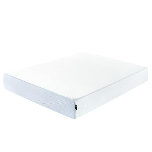 Zinus 10 Inch Green Tea Cooling Memory Foam Mattress [New Version], Queen, Fiberglass Free, Medium Firmness, Cooling Gel Foam, Certified Safe Foams & Fabric, Mattress in A Box - Martin Corner Bedding