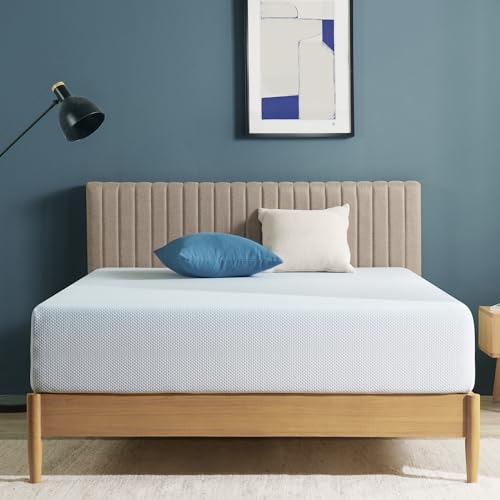 Zinus 10 Inch Green Tea Cooling Memory Foam Mattress [New Version], Queen, Fiberglass Free, Medium Firmness, Cooling Gel Foam, Certified Safe Foams & Fabric, Mattress in A Box - Martin Corner Bedding